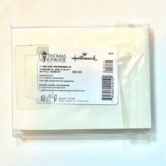 🏷️ Hallmark deer & snow mountain landscape set of 10 blank cards & envelopes - Picture 5 of 6